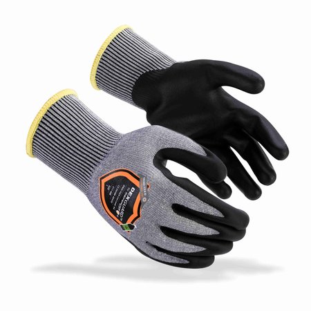 DEFENDER SAFETY A4 Cut Gloves, 13G liner, Level 4 Abrasion Resistant, Foam Nitrile Coating , Size M DXG-E11-408M